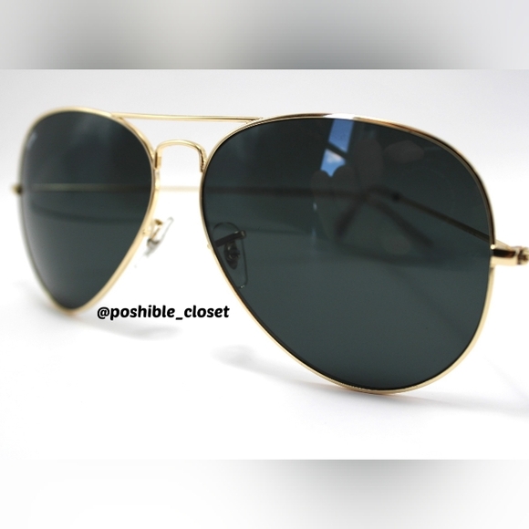 RayBan Model Display RB3025 Aviator Black Lenses main image 14